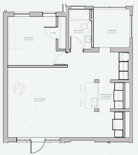 801 Edwin St 1-2 Beds Apartment for Rent - Photo Gallery 19